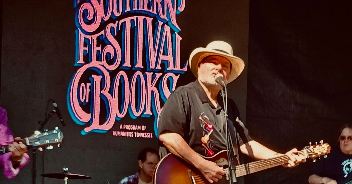 Les Kerr & The Bayou Band at Southern Festival of Books, Nashville, Oct. 26