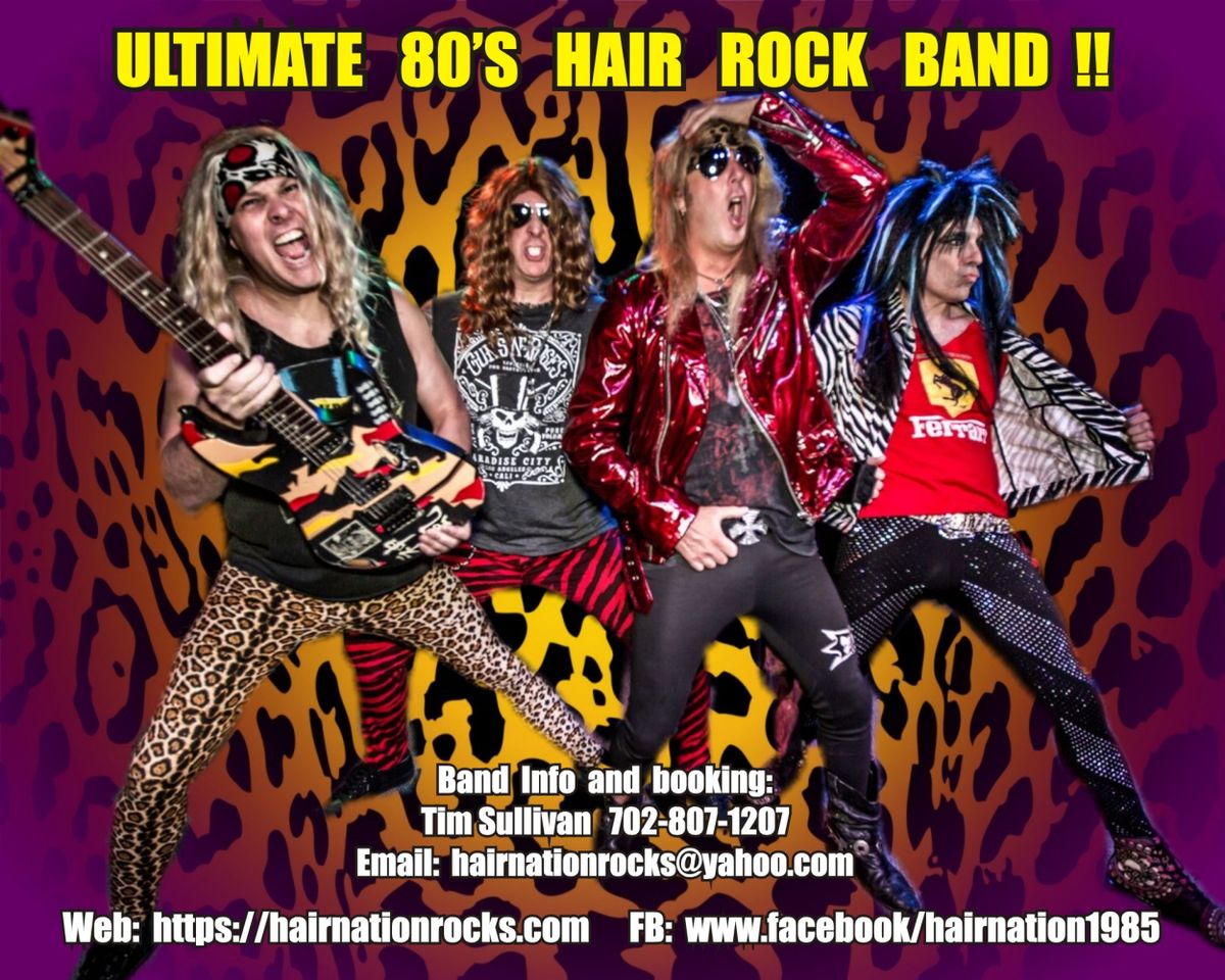 Hair Nation - 80s Rock Tribute at Suquamish Clearwater Casino