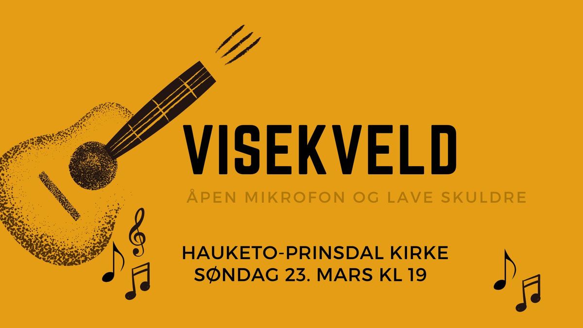 Visekveld - \u00e5pen mikrofon med lave skuldre