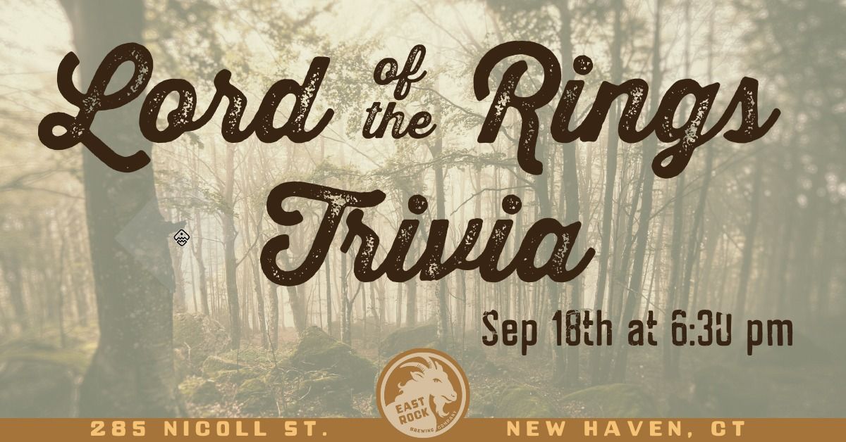 Lord of the Rings Trivia