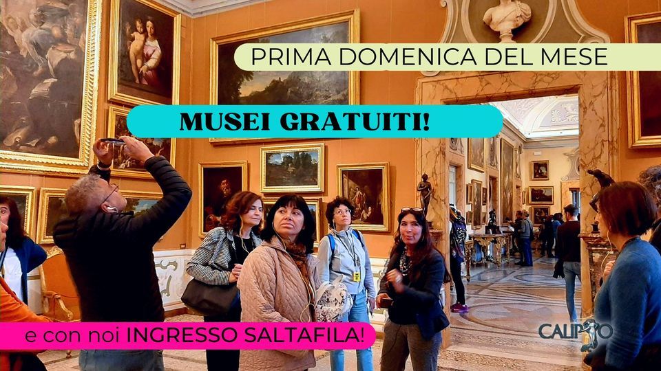 Prima domenica, Musei gratis!