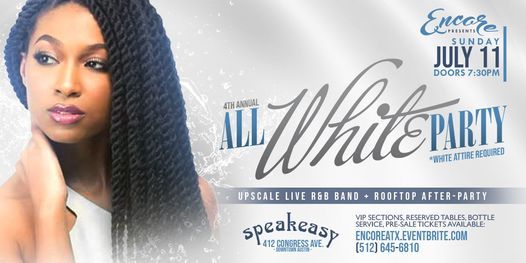 All-White Affair:  Live R&B + Rooftop Party