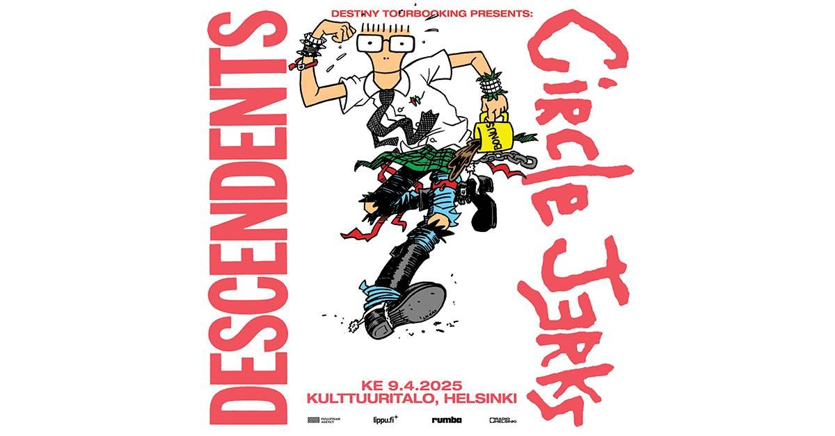 DESCENDENTS (US) \/ CIRCLE JERKS (US) \/ \/ ke 9.4.2025 Kulttuuritalo, Helsinki