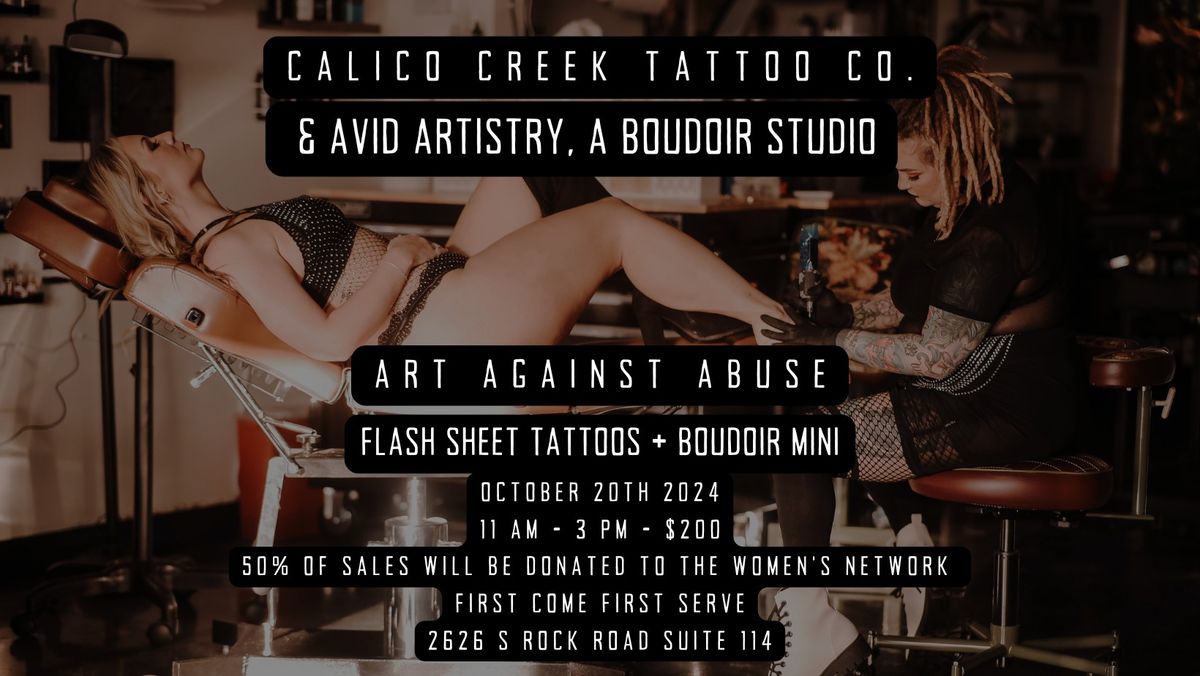 Art Against Abuse - Avid Artistry & Calico Creek