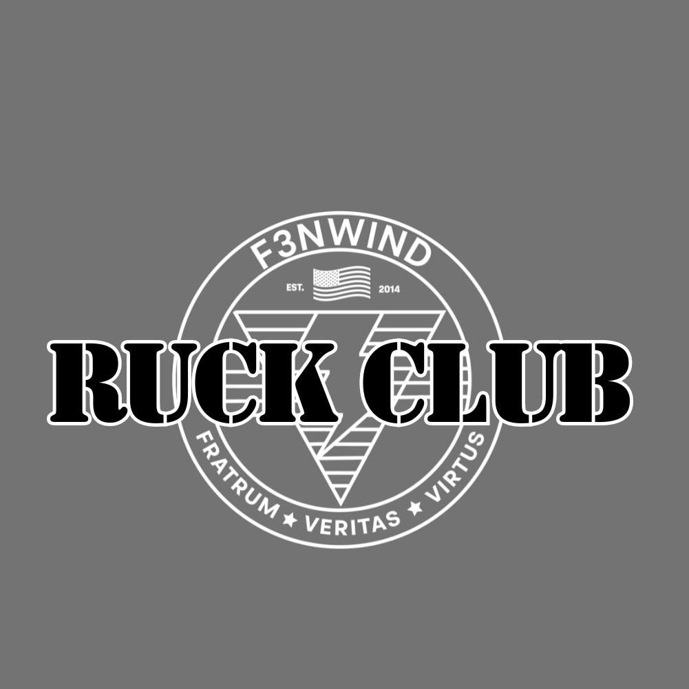 F3 NWIND Men's Ruck at the trailhead 