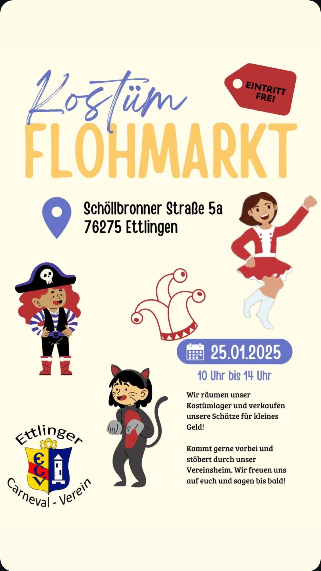 Kost\u00fcmflohmarkt des ECV