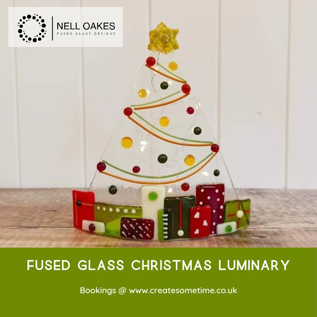 **FULL**Nell Oakes | Fused Glass Christmas Luminary Workshop | Sun 10th Nov | 10 - 1pm - Stourbridge