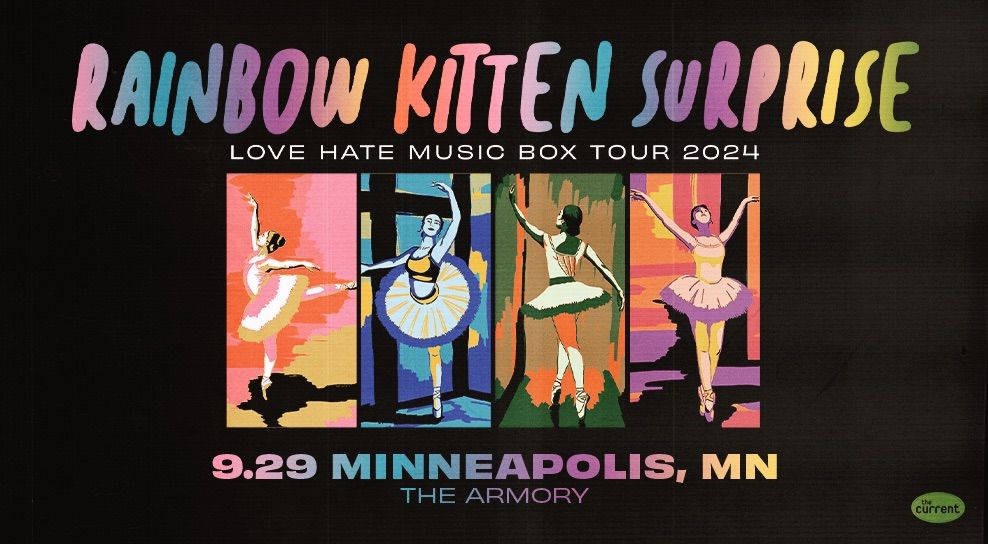 Rainbow Kitten Surprise: Love Hate Music Box Tour - LIVE at The Armory