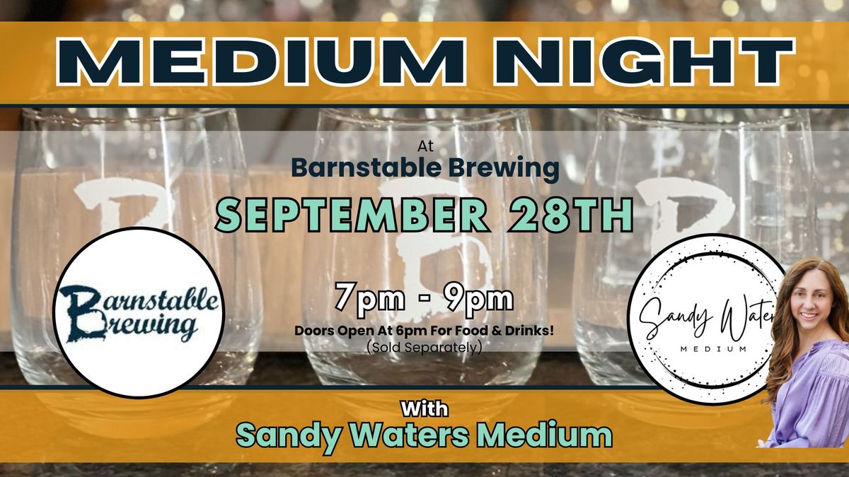 Medium Night at Barnstable Brewing