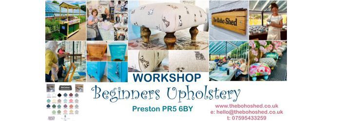 Beginners Upholstery Workshop - Preston