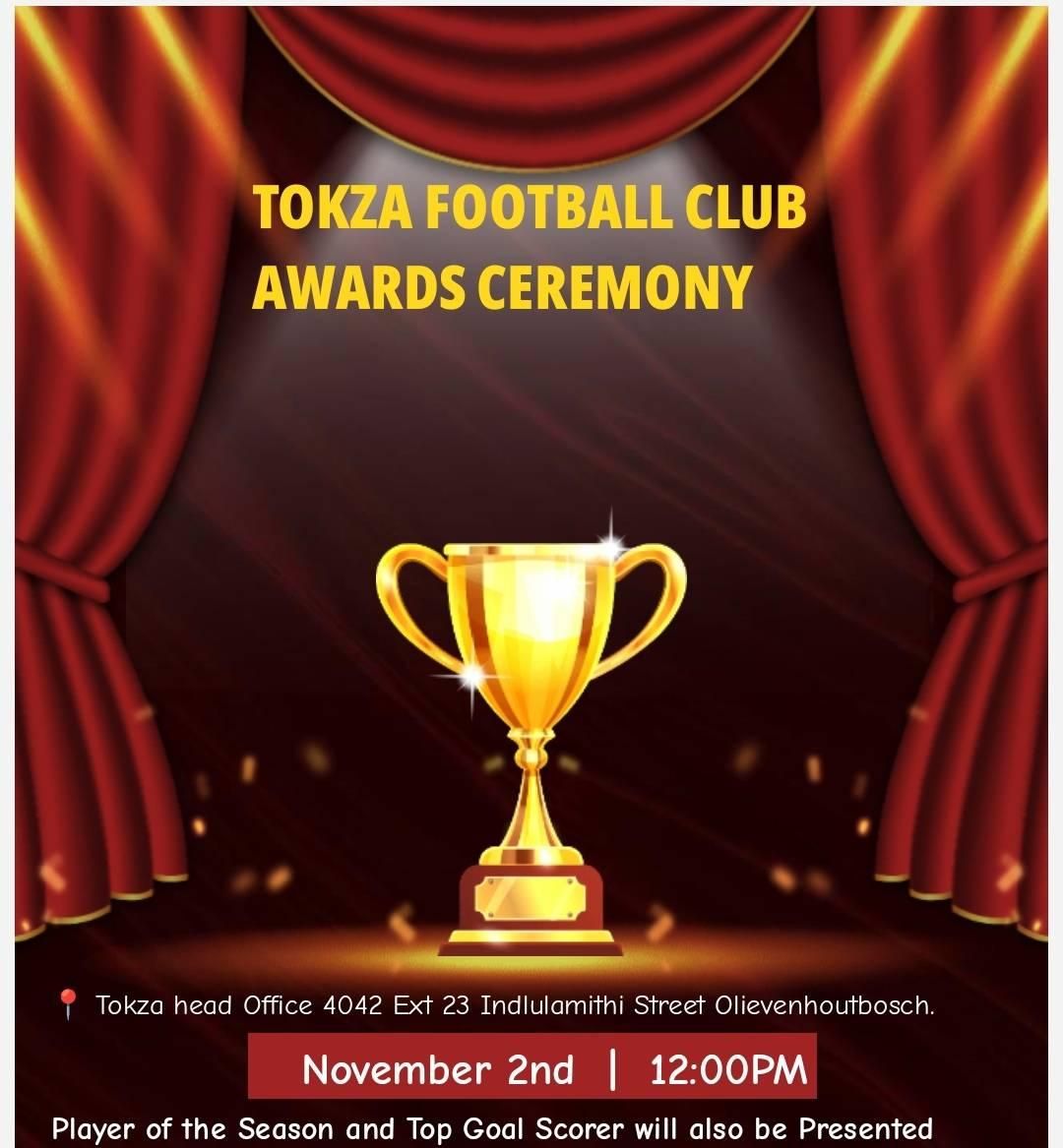 TOKZA FOOTBALL CLUB AWARD CEREMONY\ud83c\udfc6\ud83e\udd47