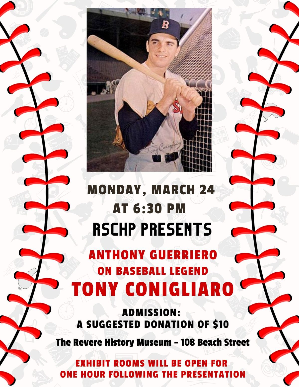 Tony Conigliaro Presentation by Anthony Guerriero