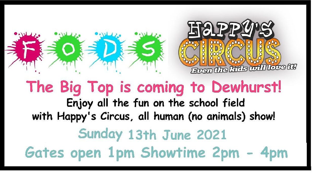 Happy\u2018s Circus at Dewhurst St Mary