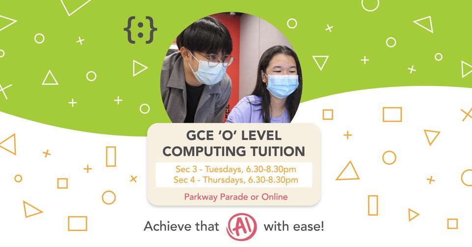 GCE 'O' Level Computing Tuition