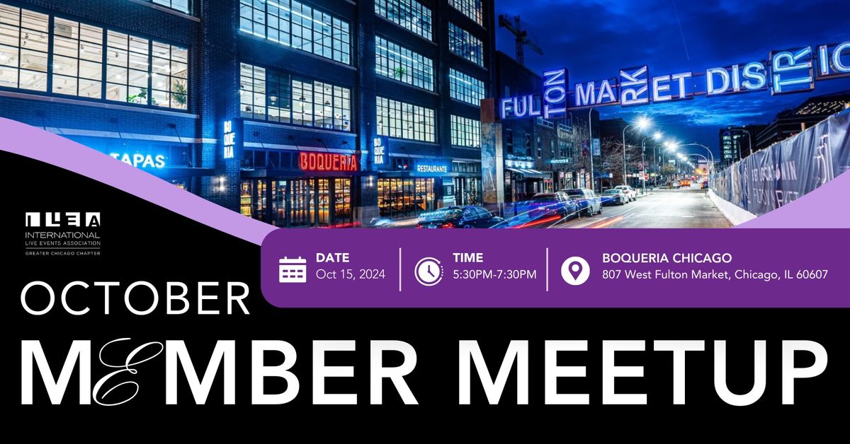 October Member Meetup