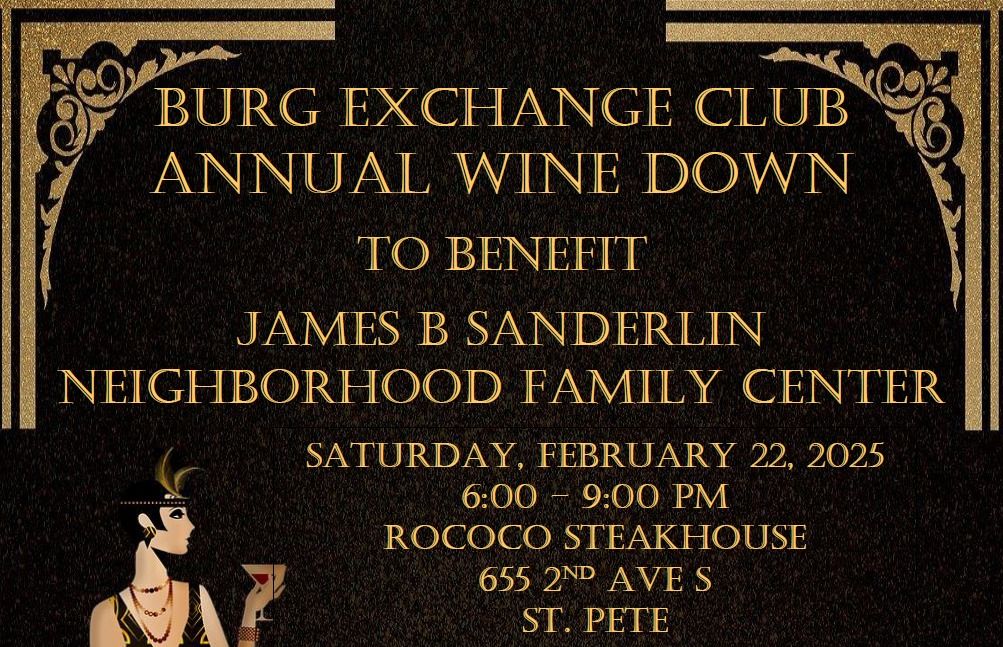 Wine Down to Benefit Sanderlin Family Center