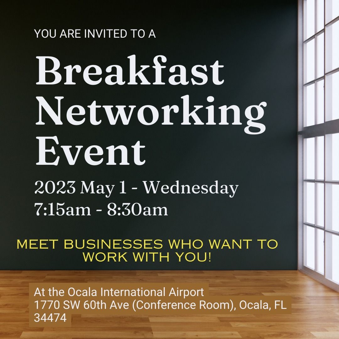 Breakfast Networking Event!