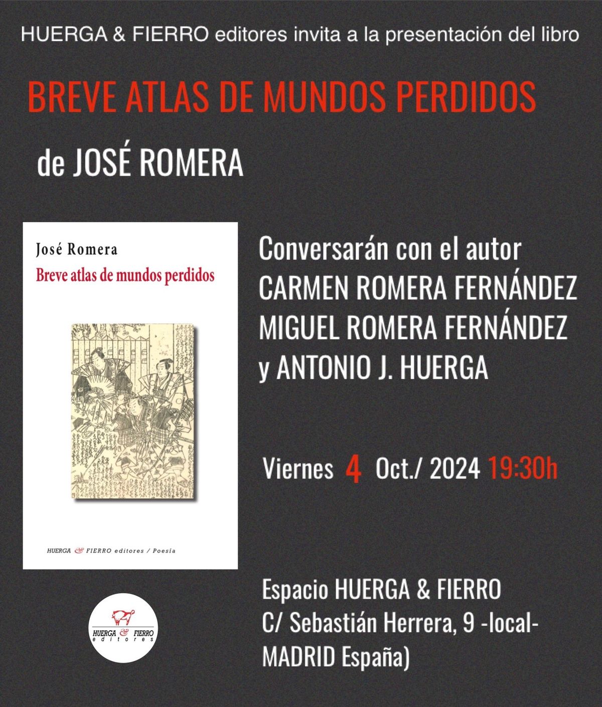 BREVES ATLAS DE MUNDOS PERDIDOS, Presentaci\u00f3n