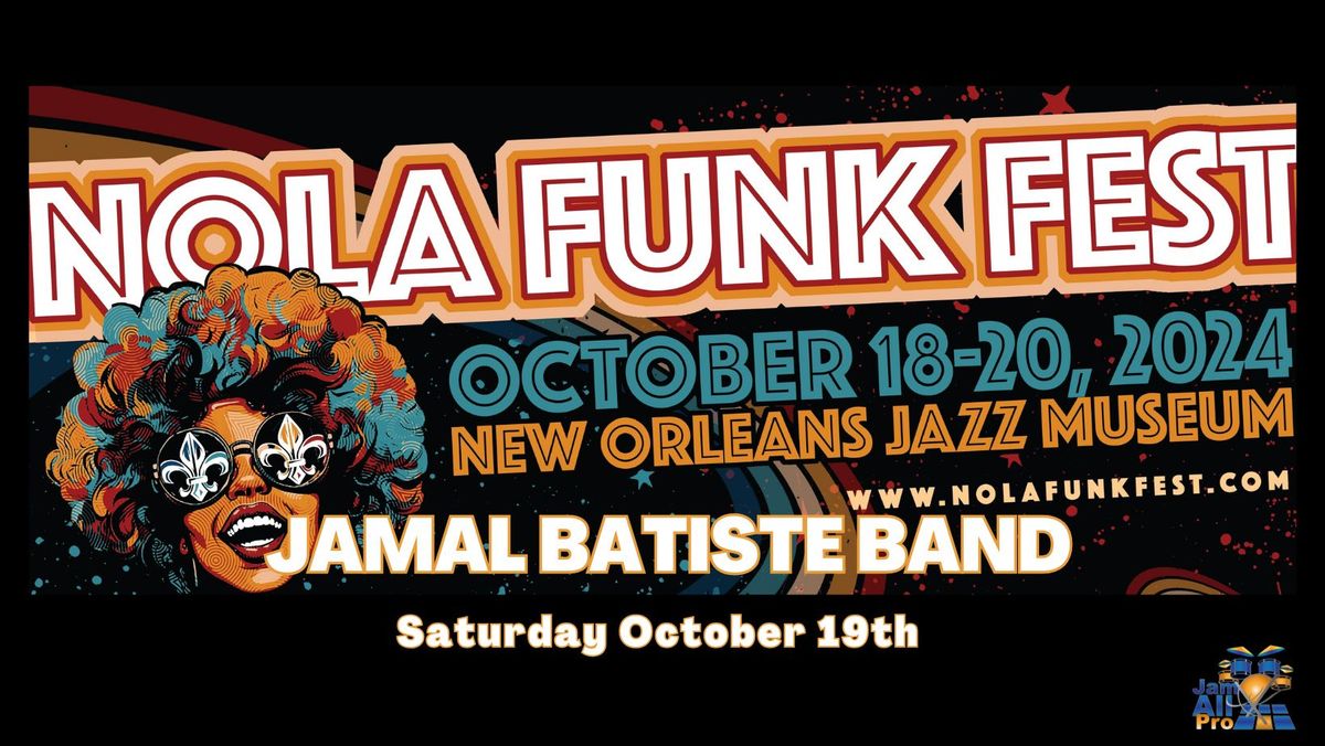 NOLA Funk Fest 2024, New Orleans Jazz Museum, 19 October 2024