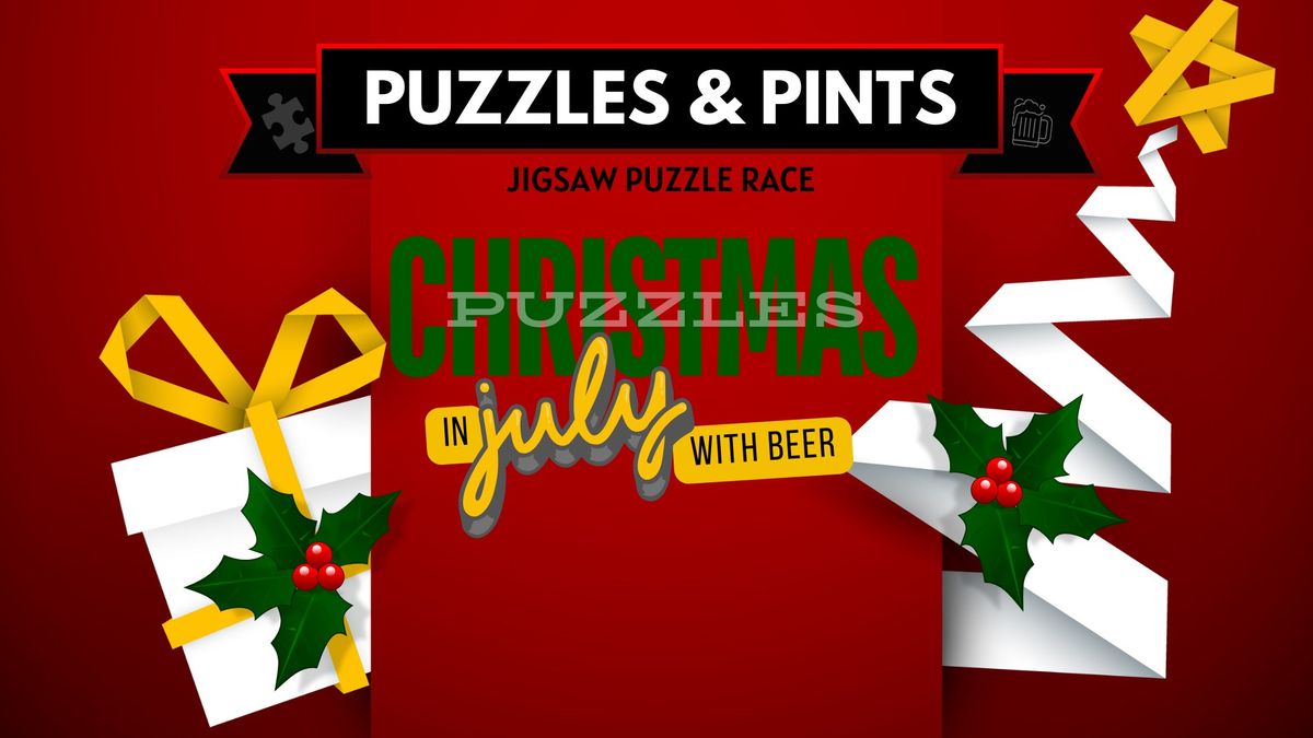 Christmas In July (with Beer) - Jigsaw Puzzle Race