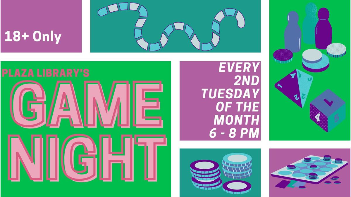 Plaza Adult Game Night