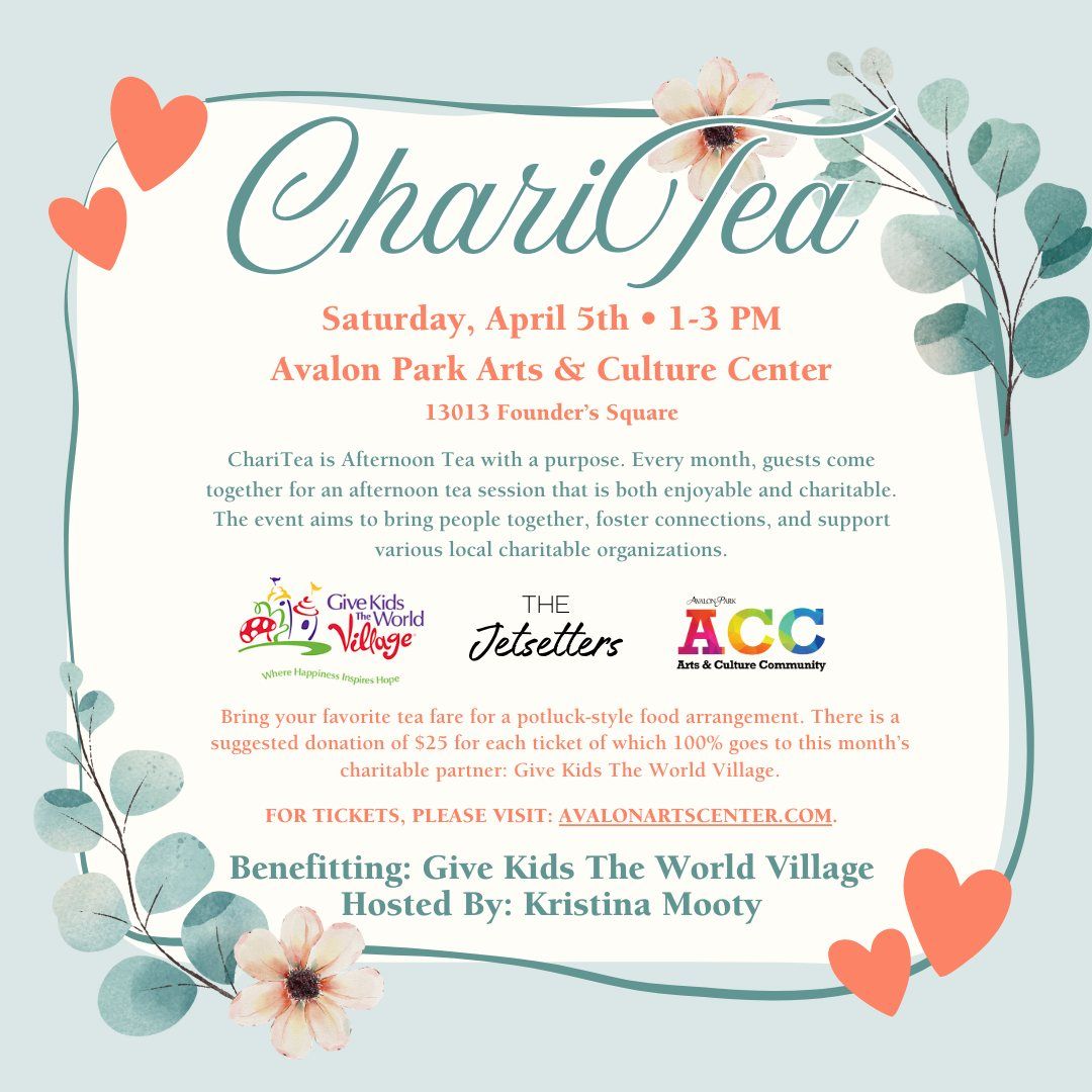 ChariTea Benefitting Give Kids the World