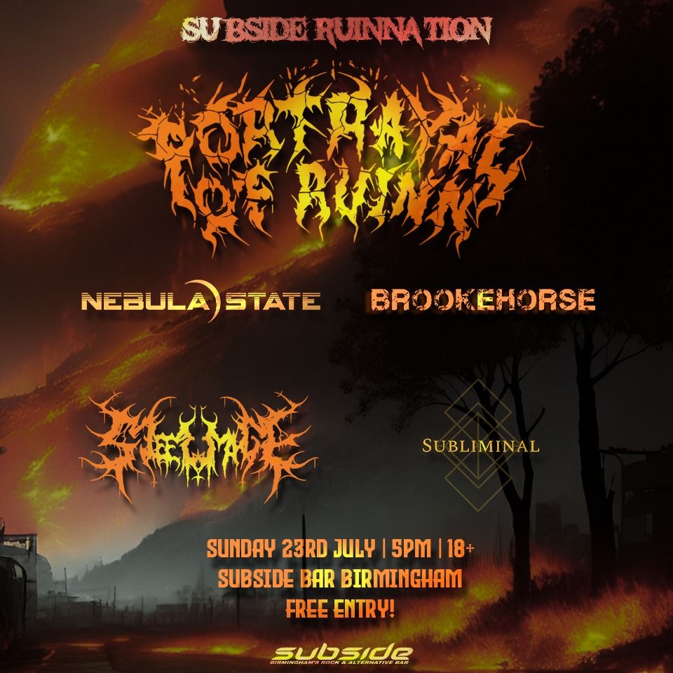 Subside Ruinnation - Portrayal Of Ruinn/Nebula State/Brookehorse/Steel ...