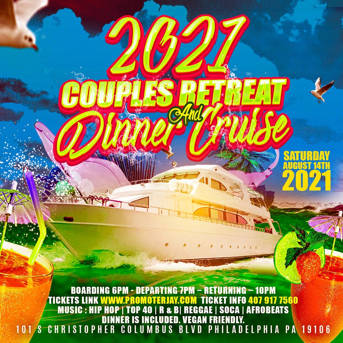 2021 Couples Retreat & Dinner Cruise