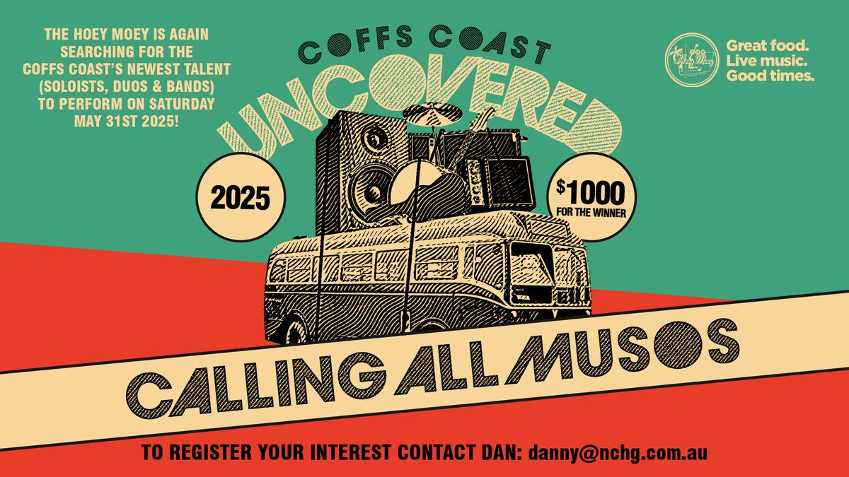 Coffs Coast Uncovered 2025 Battle of the Bands is back!!