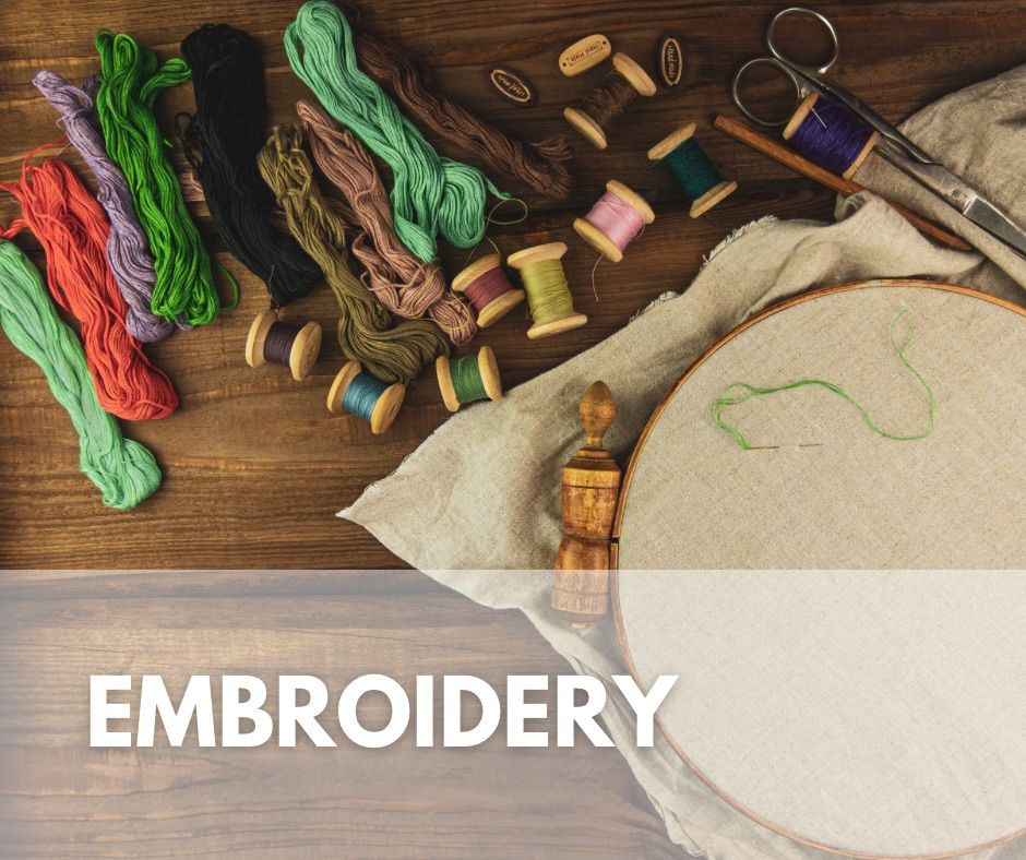 Embroidery: Beginners Class