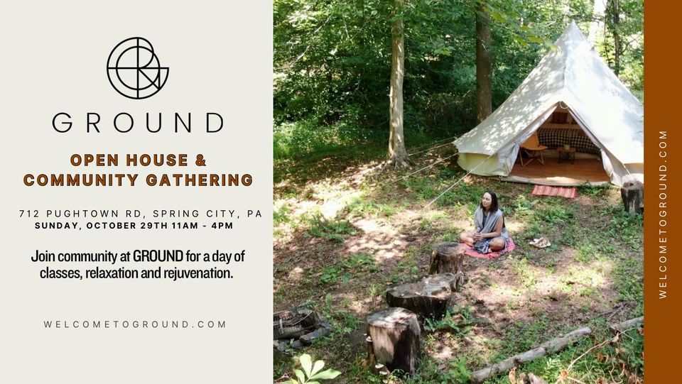 Fall Open House at GROUND: Glamping for Wellness