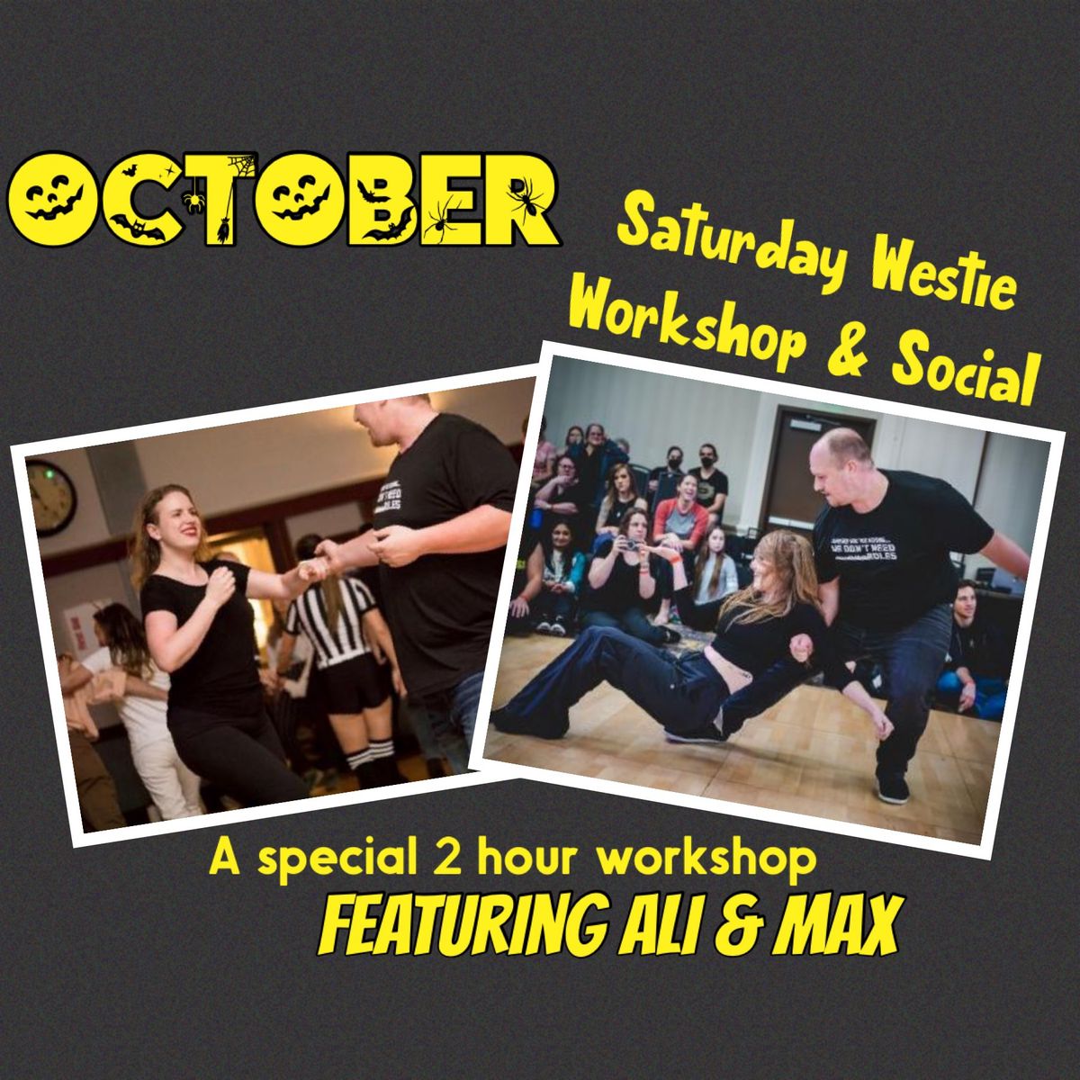 Saturday Social & Workshop with Ali & Max!