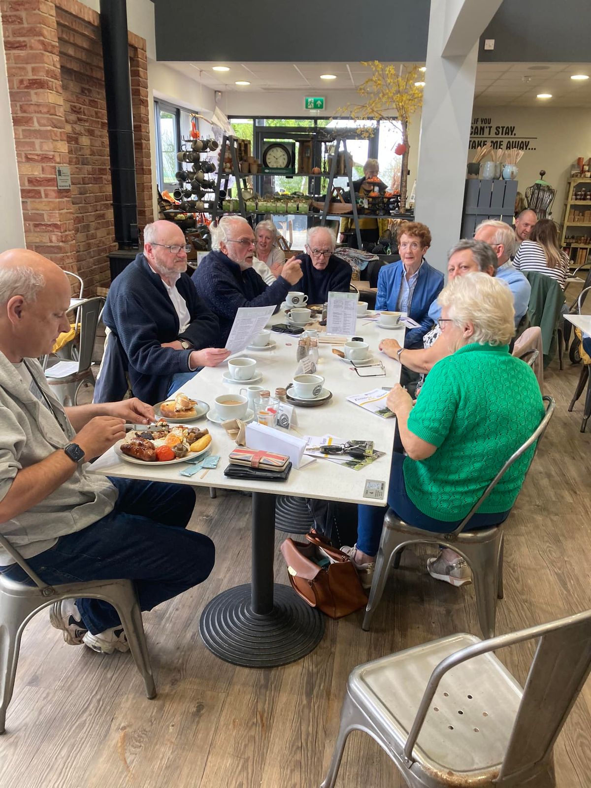 Coffee and a Chat at Farmers Fayre