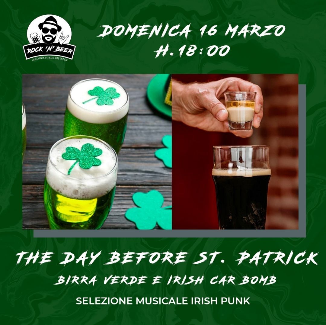 The Day Before St. Patrick @ Rock'n'Beer