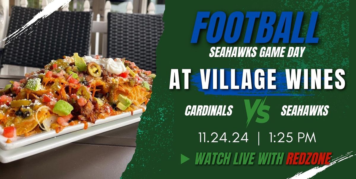 Football at Village Wines with REDZONE TV | CARDINALS vs HAWKS