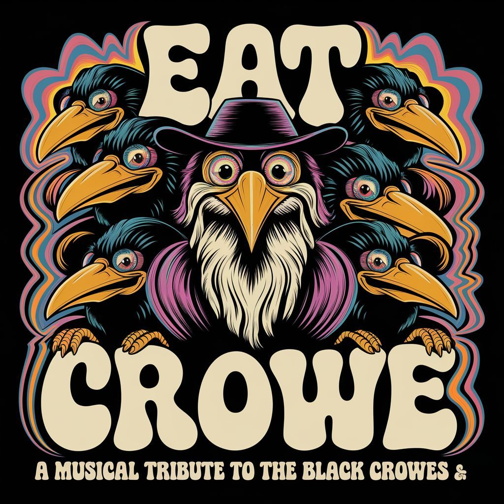 EAT CROWE - BLACK CROWES TRIBUTE - SUN MAR 30, 2025 - 2PM - Earl's Hideaway, Sebastian, FL 32958