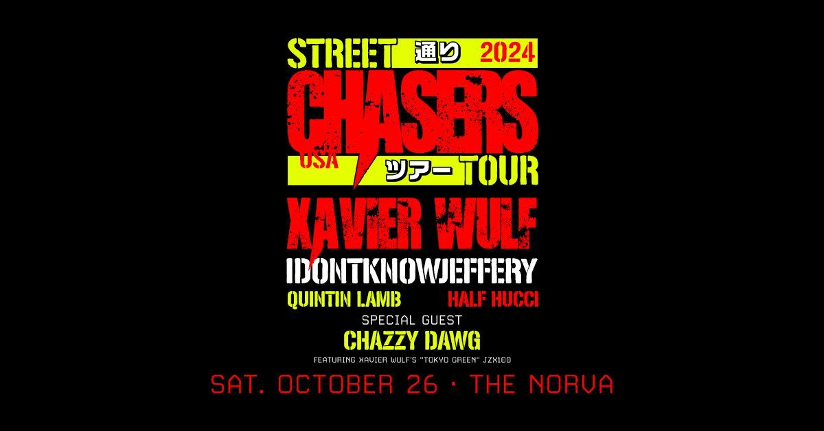 Xavier Wulf: HSG Street Chasers Tour - Norfolk, VA