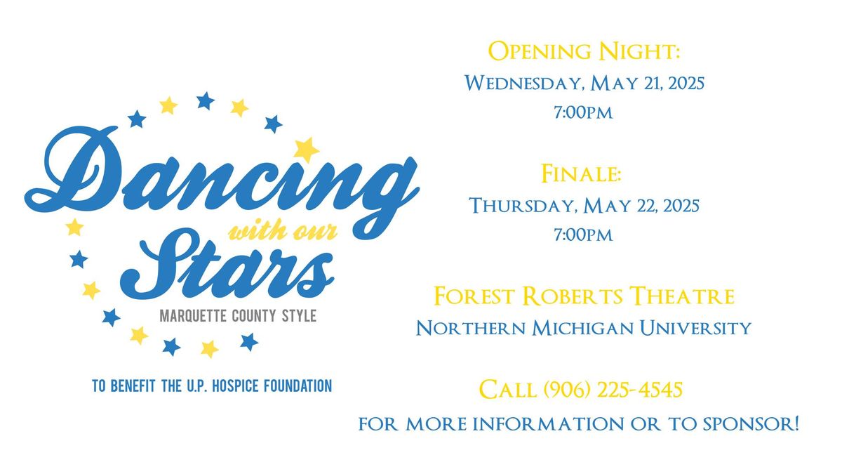 Tenth Annual "Dancing with our Stars- Marquette County Style" ALL STARS EVENT