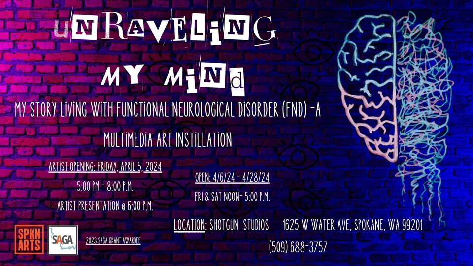 Unraveling My Mind- A Multimedia Art Installation