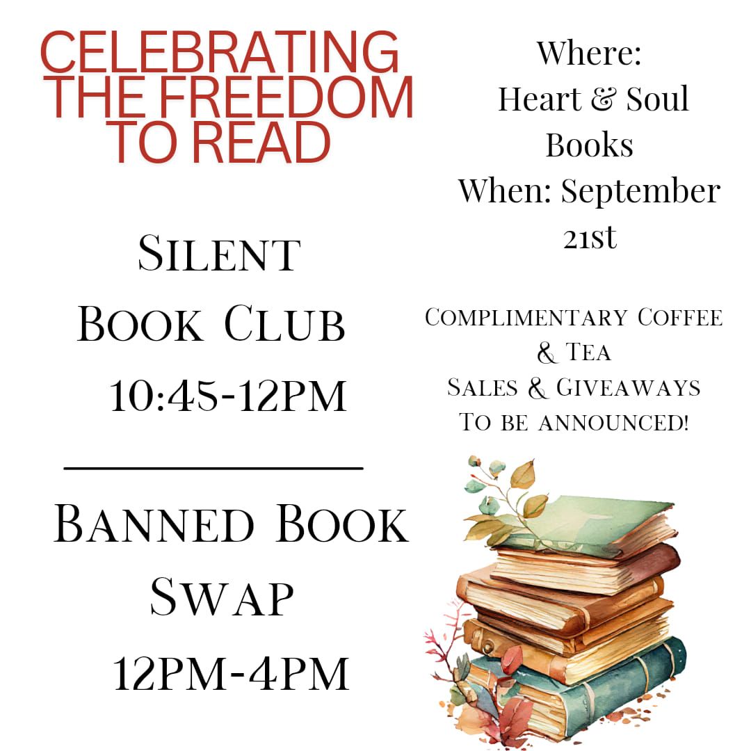 Silent Book Club & Banned Book Swap 