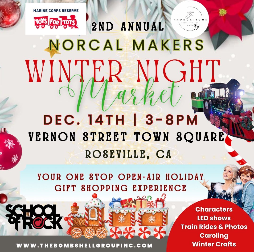 2nd Annual NorCal Makers Winter Night Market