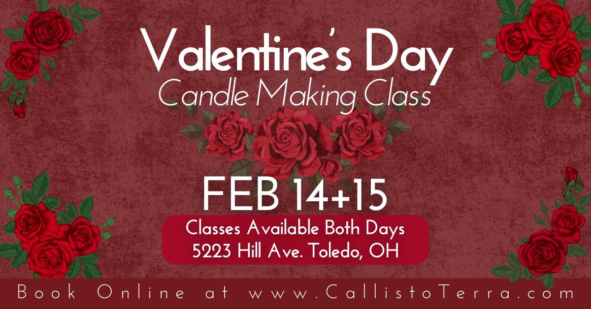 Valentine's Day Candle Making Class