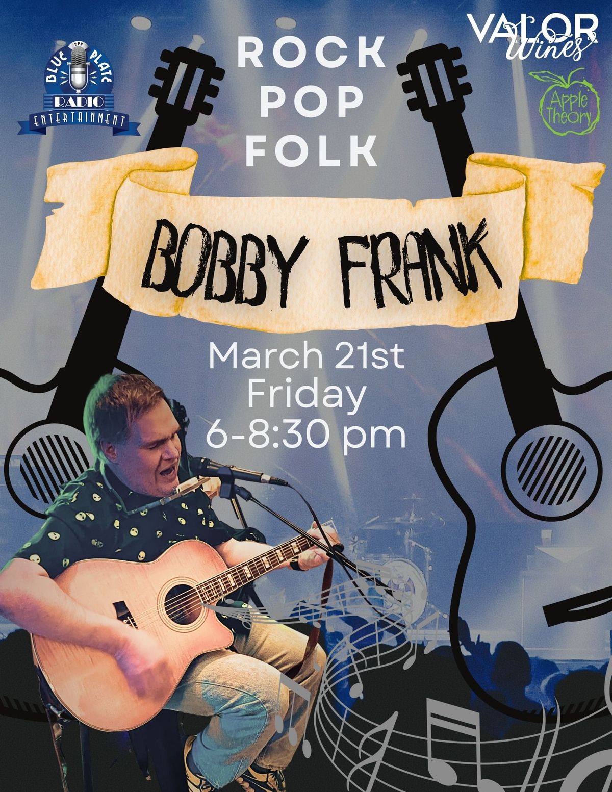 Alt Rock & Folk Night with Bobby Frank