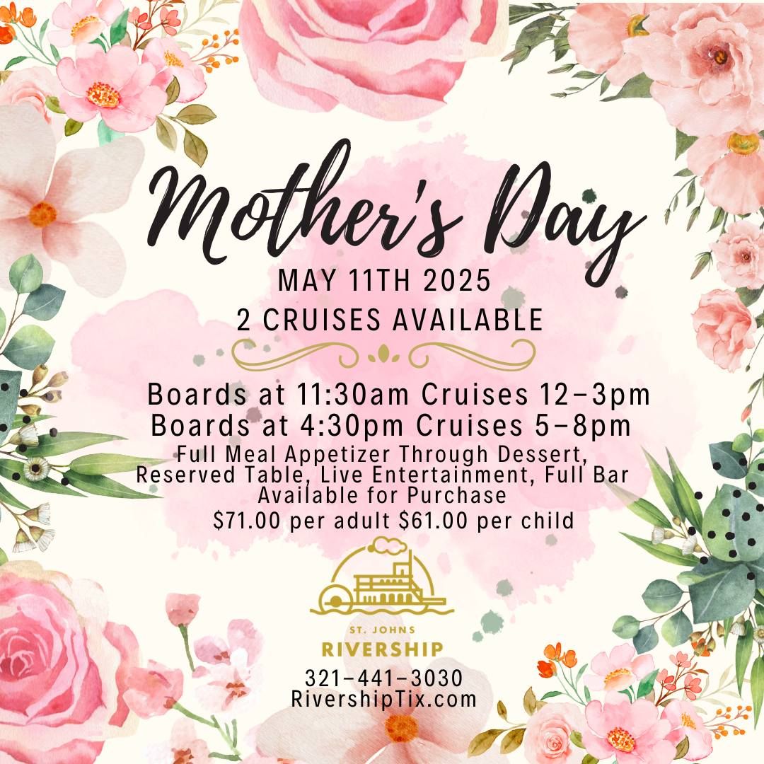 Mother's Day Cruise Aboard the Barbara Lee