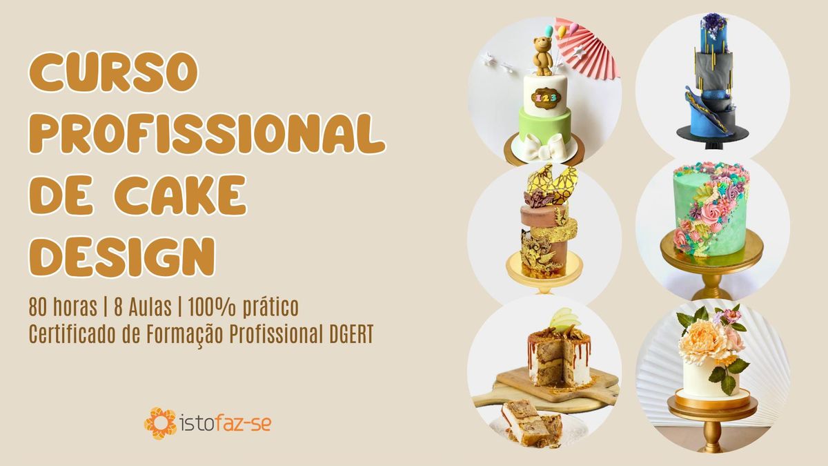 Curso Profissional de Cake Design | Turma 24