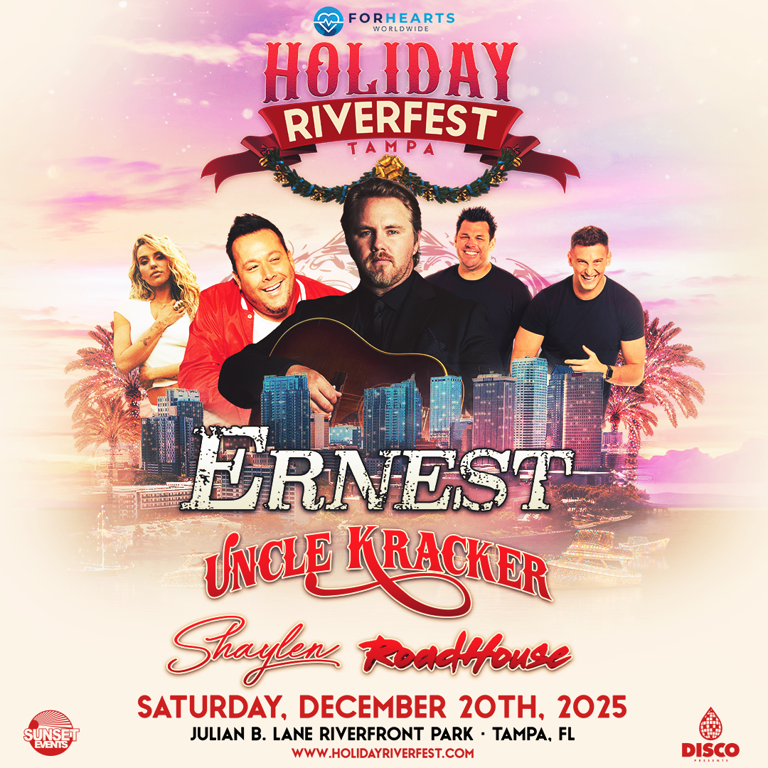 Holiday Riverfest - Ernest, Uncle Kracker at Julian B Lane Riverfront Park