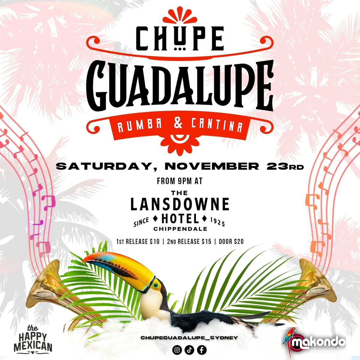 Chupe Guadalupe "3ra Noche De Rumba & Cantina"