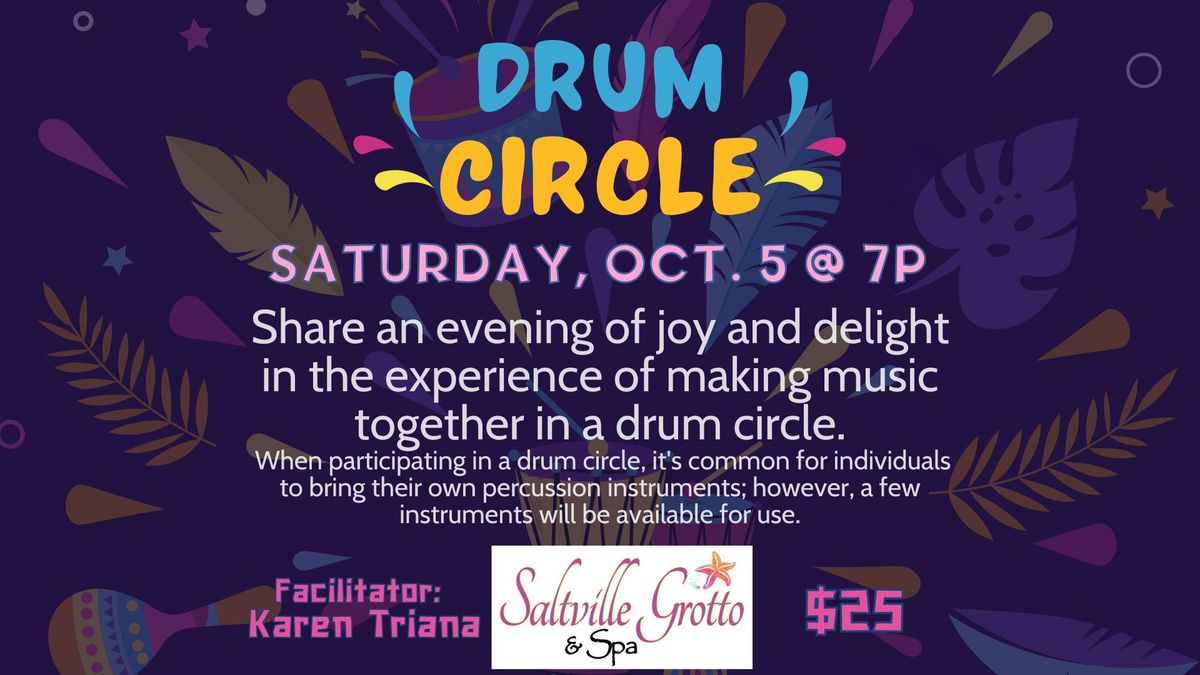  Drum Circle at Saltville Grotto