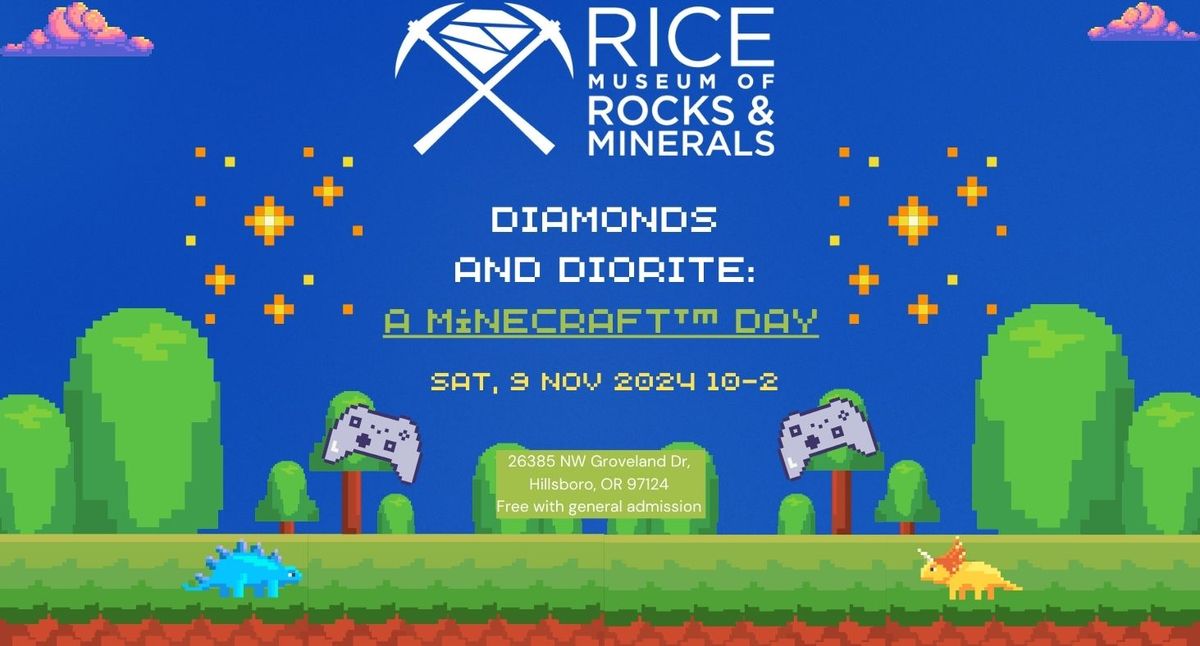 Diamonds & Diorite: A Minecraft Day