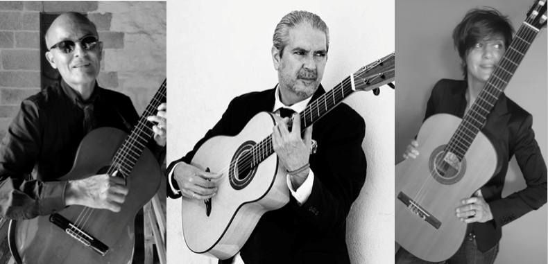 FESTIVAL INTERNATIONALE DR\u00d4ME DE GUITARES - Trio Flamenco A.Dumond, E. Roman et M. A. Cortes